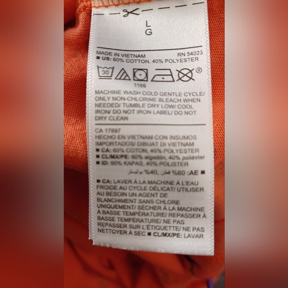 Old Navy Men Peachy Pink Flamingo Printed Jersey Polo - Picture 4 of 4